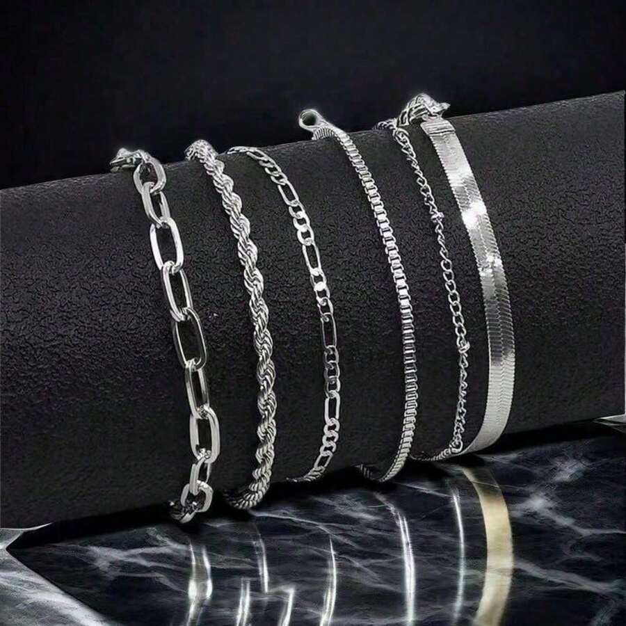 Set Essential Aura™ Pulseras Premium 6 Piezas SAN MONTERO