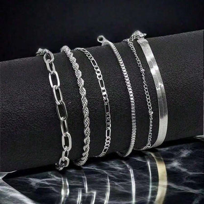 Set Essential Aura™ Pulseras Premium 6 Piezas SAN MONTERO