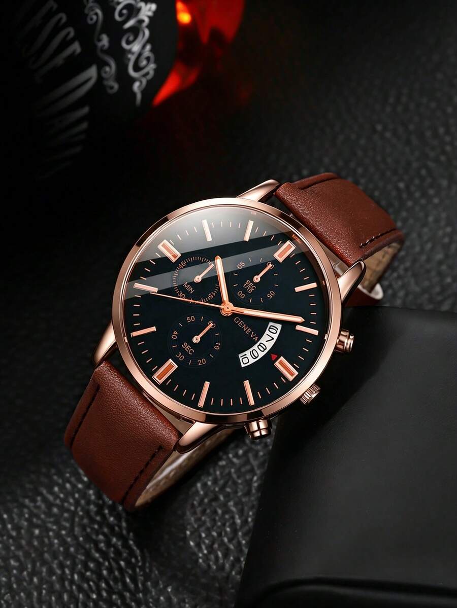Reloj Monaco Noir™ Quartz Premium 2 Piezas | SAN MONTERO